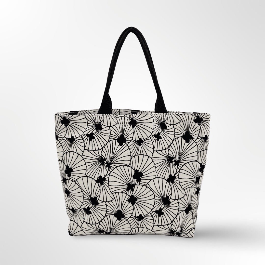 Desert Oasis Tote Bag Set - Black | Lori April 