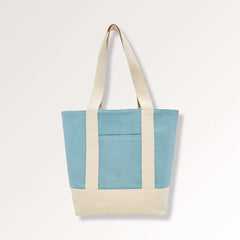 Sky Blue and Ivory Tote | Lori April 