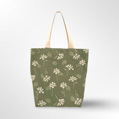 Wispies Shopper Tote - Olive